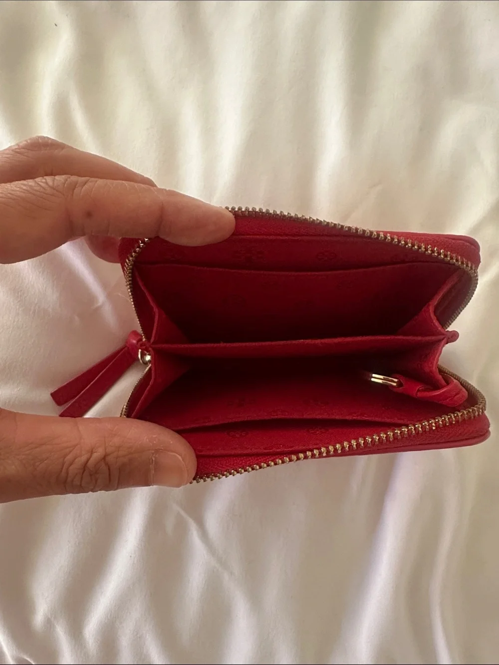 Tory Burch compact zip